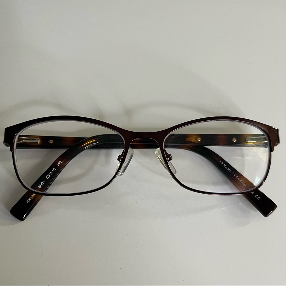 Armani Exchange Women’s Havana Brown Eyeglasses